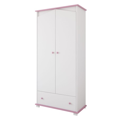 miniaturka szafa domek biala rózowa.jpg