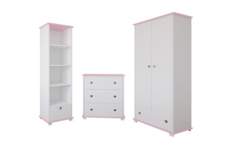 Zestaw mebli HEART 3 el.