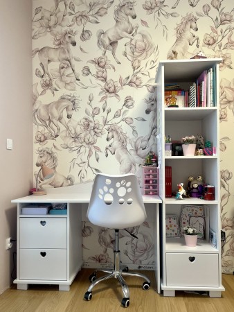 Biurko HEART z regałem HEART