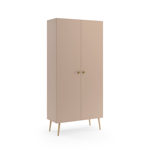 Przejdź do produktu Szafa Milo z półkami - Cappuccino