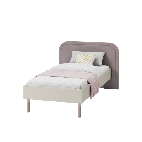 Przejdź do produktu Małe łóżko Harmony I 200x90 - Kaszmir-Truflowy