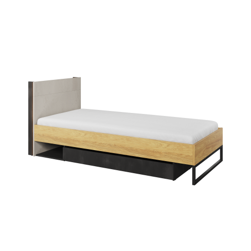Przejdź do produktu Łóżko Teen Flex 90 - Silk Flou, Hikora