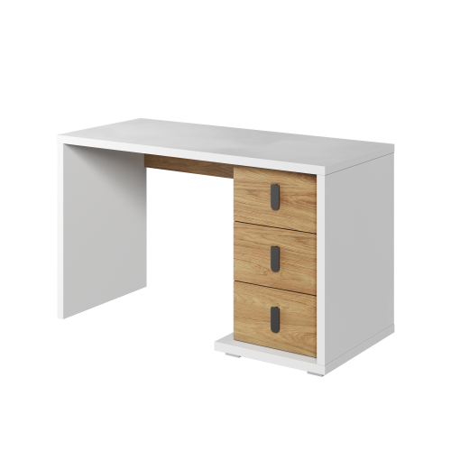 Przejdź do produktu Biurko Simi - Biały, Hikora