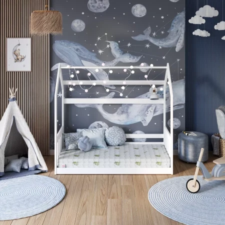 Materac lateksowy UDINE 4KIDS w pokoju dziecka
