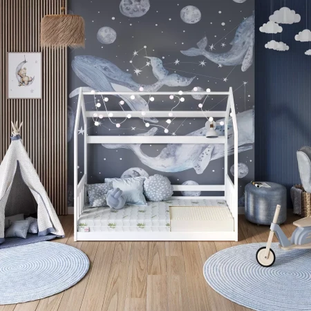 Materac lateksowy UDINE 4KIDS H2 o wysokości 8 cm
