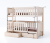 Wymiary łóżka piętrowego Utrecht Loft II z prześwitem 75 cm