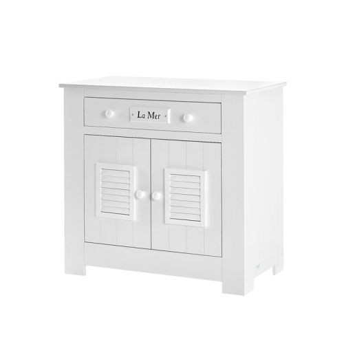 Przejdź do produktu Komoda z drzwiczkami Marsylia - Biała