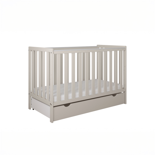 Przejdź do produktu Łóżeczko 2w1 z barierką 120x60 Nestilo - Kaszmir