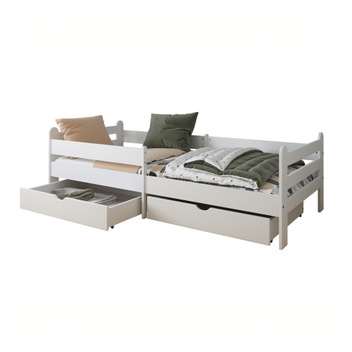 Przejdź do produktu Łóżko dziecięce 200x90 LUNO - Białe