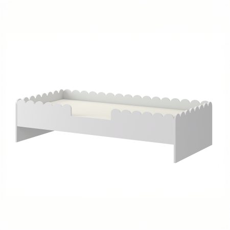 Łóżko dziecięce 160x80 BookNook w kolorze białym