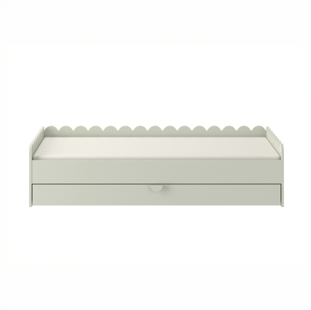 Łóżko dziecięce 160x80 BookNook w kolorze sage
