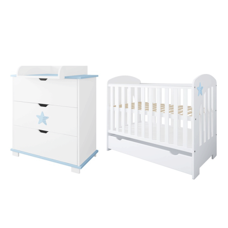Zestaw_Lozeczko+Komoda_STARS_Biale_Niebieski_01.png