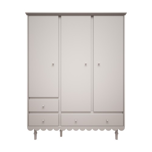 Przejdź do produktu Szafa 3-drzwiowa do pokoju dziecięcego Babushka - Biała