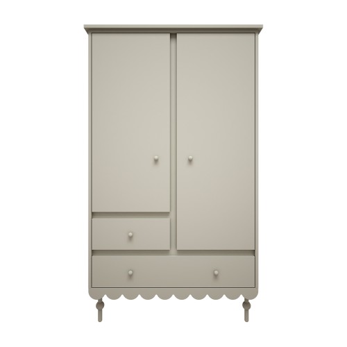 Przejdź do produktu Szafa 2-drzwiowa do pokoju dziecięcego Babushka - Oliwkowa