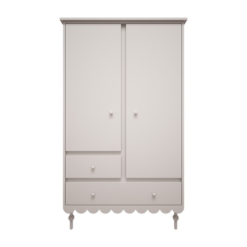 Przejdź do produktu Szafa 2-drzwiowa do pokoju dziecięcego Babushka - Biała