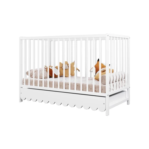 Przejdź do produktu Łóżeczko-Sofa 120x60 Luna - Białe