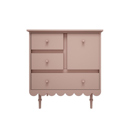 Przejdź do produktu Niska komoda do pokoju dziecięcego Babushka - Różowa