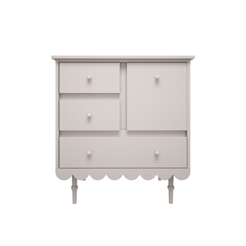 Przejdź do produktu Niska komoda do pokoju dziecięcego Babushka - Biała