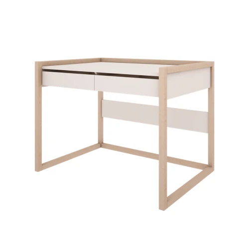 Przejdź do produktu Biurko z szufladami Basic - Białe