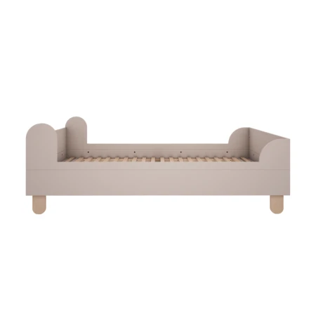 Łóżko 200x90 cm do pokoju dziecięcego lub młodzieżowego w kolorze kaszmir