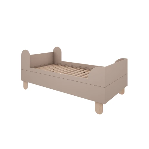 Przejdź do produktu Łóżko 160x80 do pokoju dziecięcego Basic - Truffle