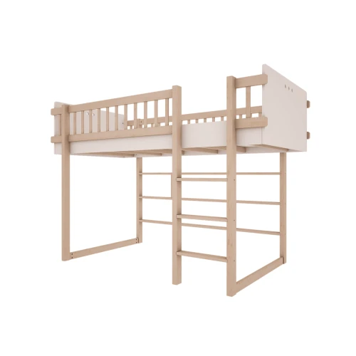 Przejdź do produktu Antresola niska 200x90 do pokoju dziecięcego Basic - Biała