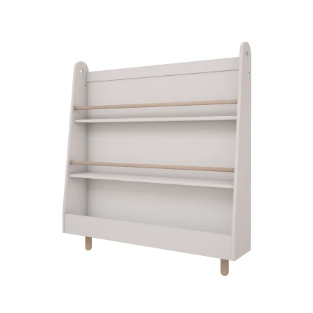 Regał do pokoju dziecięcego w kolorze białym - Perspektywa