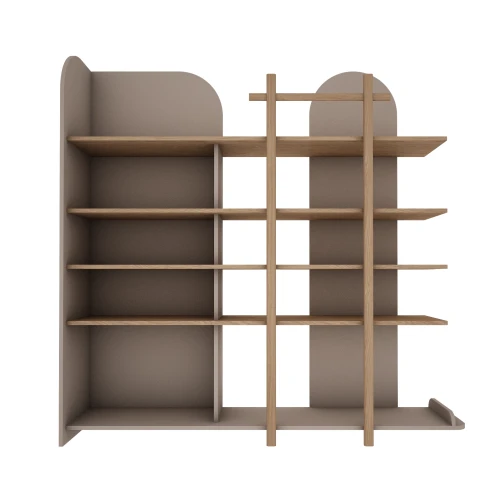 Przejdź do produktu Duży regał do pokoju dziecięcego Bloom - Kaszmir + Dąb