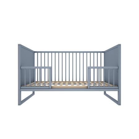 Sofa 140x70cm Tweens do pokoju dziecięcego i niemowlęcego w kolorze Zgaszony Niebieski