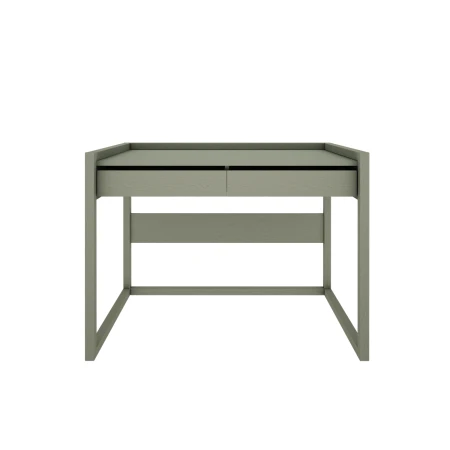 Biurko Tweens z szufladami do pokoju dziecięcego lub młodzieżowego w kolorze Eukaliptus