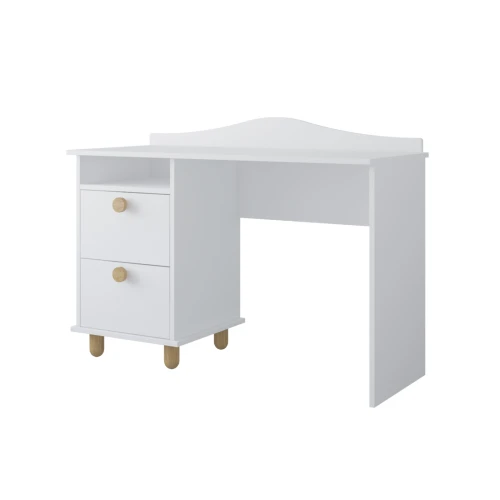 Przejdź do produktu Biurko z szufladami SIMPLE - Białe