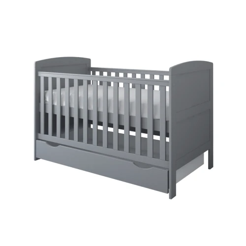 Przejdź do produktu Łóżeczko-tapczanik NORA 3w1 140x70 - Szare