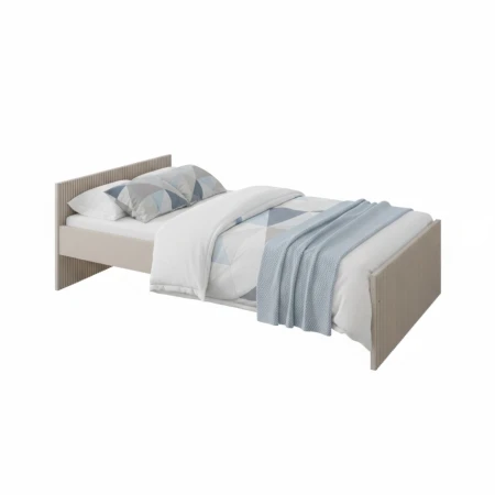 Łóżko Cozy LOFT 160x80 do pokoju dziecięcego w kolorze kaszmir - Aranżacja