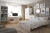 Zestaw mebli do pokoju młodzieżowego Cozy LOFT Young 5el. Szafa, regał, komoda, biurko i łóżko w kolorze białym