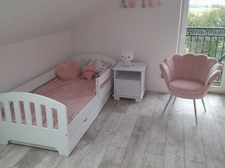 Łóżko Basic Białe 2