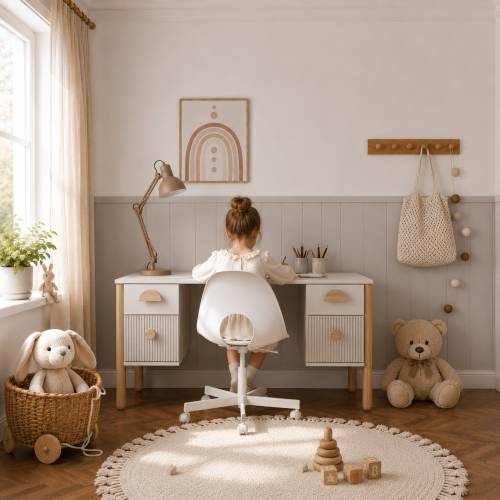 Przejdź do produktu Biurko Cozy LOFT - Kaszmir
