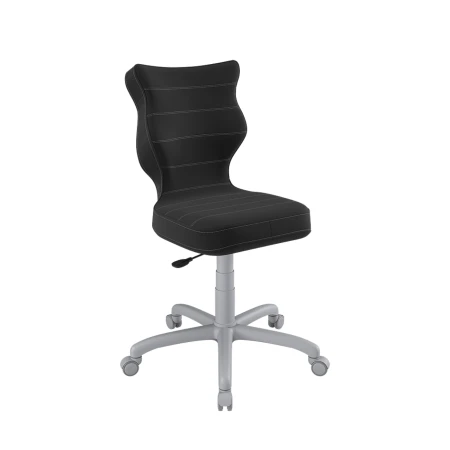 ergonomiczny fotel dziecięcy Petit Velvet z miękkimi kółkami