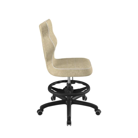 Ergonomiczne krzesło dziecięce Petit Visto czarna podstawa do nauki i odrabiania lekcji