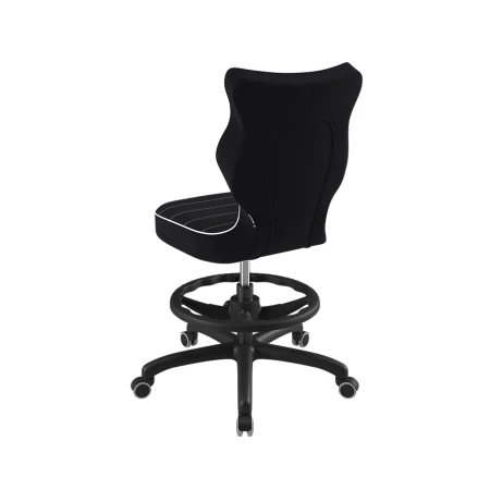 ergonomiczny fotel dziecięcy entelo petit jasmine czarny