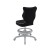 ergonomiczny fotel dziecięcy entelo petit jasmine szary