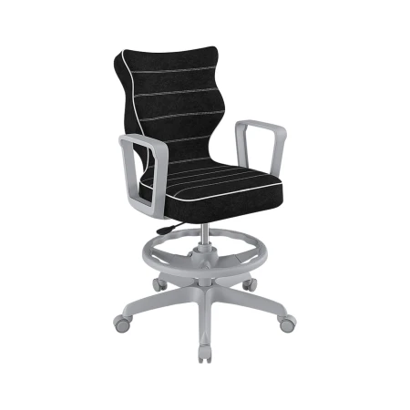 Krzesło ergonomiczne Norm Visto z szarą podstawą