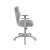 Ergonomiczny fotel Duo Velvet Entelo z szarą podstawą