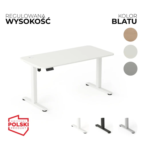 Przejdź do produktu Biurko elektryczne z regulacją wysokości AXIO - Różne rozmiary i kolory