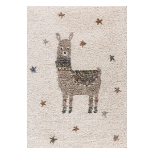 Przejdź do produktu Dywan do pokoju dziecięcego Sweet Lama - 120x170 cm