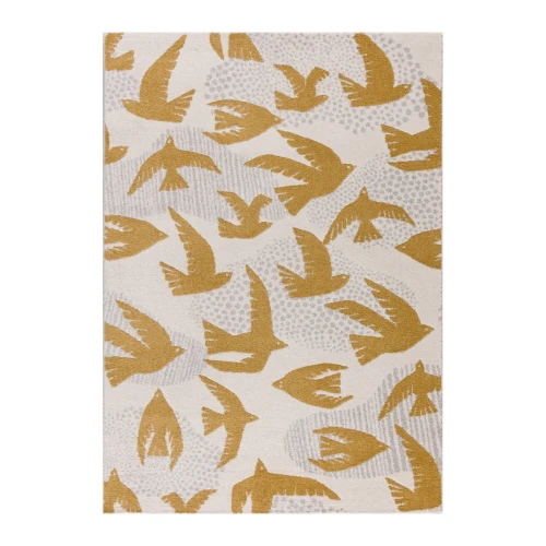 Przejdź do produktu Dywan do pokoju dziecięcego Yellow Birds - 120x170cm