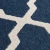 Płasko tkany dywan Blue Cottage Wool z efektem włókien sizalu