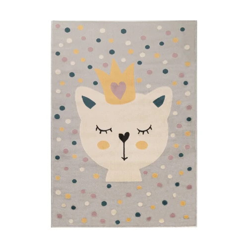 Przejdź do produktu Dywan do pokoju dziecięcego Royal Kitty - 120x170cm