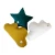 Poduszka Chmurka w kolorach Olive i Snow