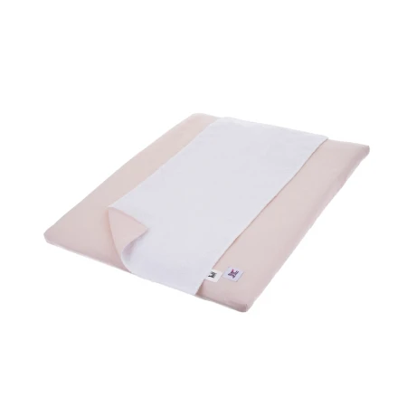 Przewijak lniany w kolorze Dusty Pink