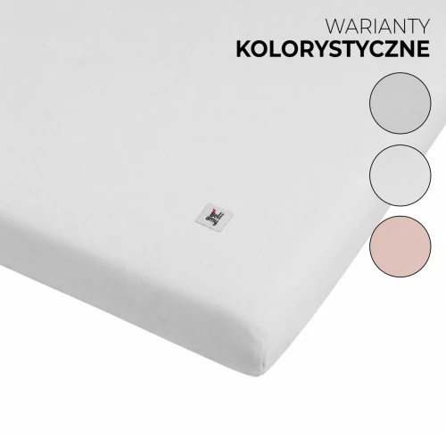 Przejdź do produktu Prześcieradło lniane z gumką na łóżeczko 120x60cm - Kolory do wyboru